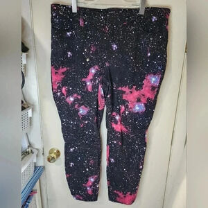 Torrid Cosmic Stars Plus Size 22R Skinny Jeggings Denim